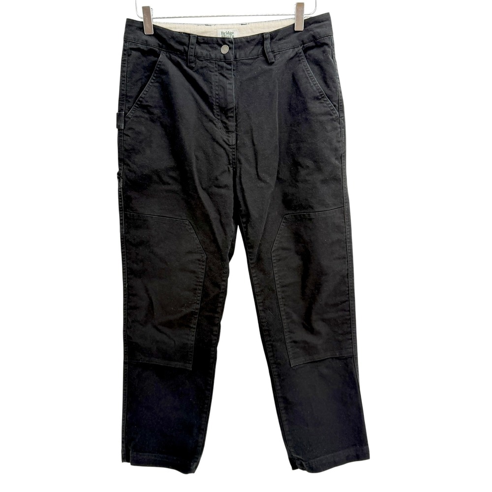 Bridge & Burn Bowden Utility Double Knee Carpenter Pants Size 30 Workwear Black